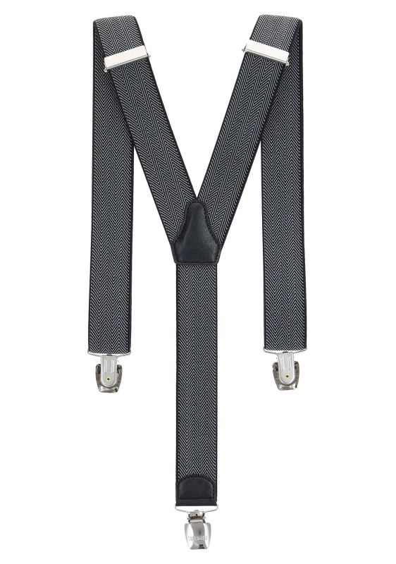 Ranger Šle pánské RANGER Dyz35.042, délka 130cm, šíře 3,5cm, tvar Y, černošedé cikcak