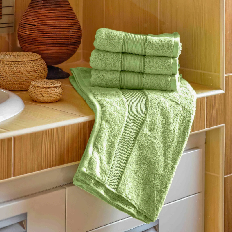 Jiří Polášek mikrofroté ručník DITA, zelená K-119, 50x100cm