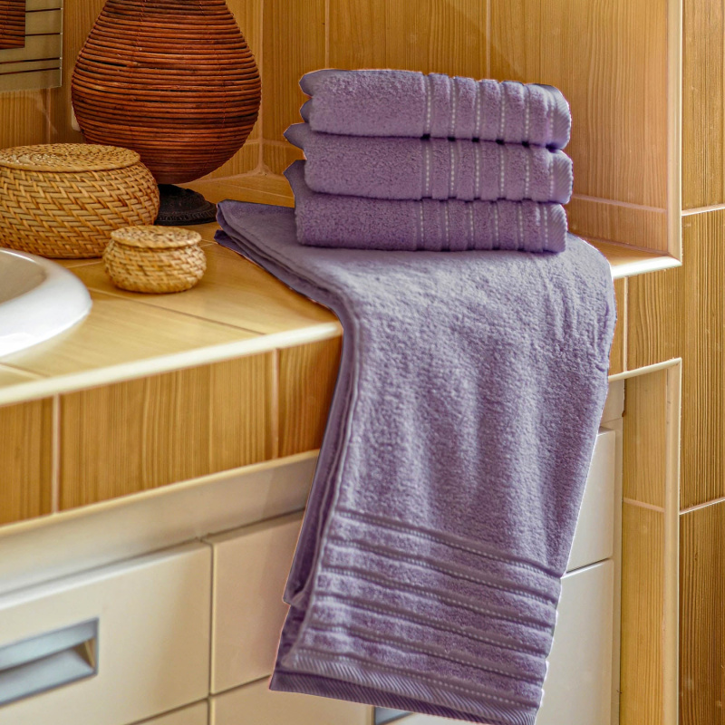 Jiří Polášek mikrofroté osuška EMA, fialová, 70x140cm