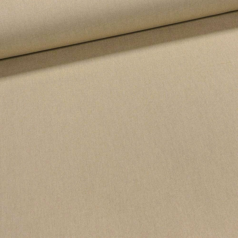 Potahové akrylové plátno (dralon, teflon) na zahradní nábytek, uni jednobarevná režná, š.160cm (látka v metráži)