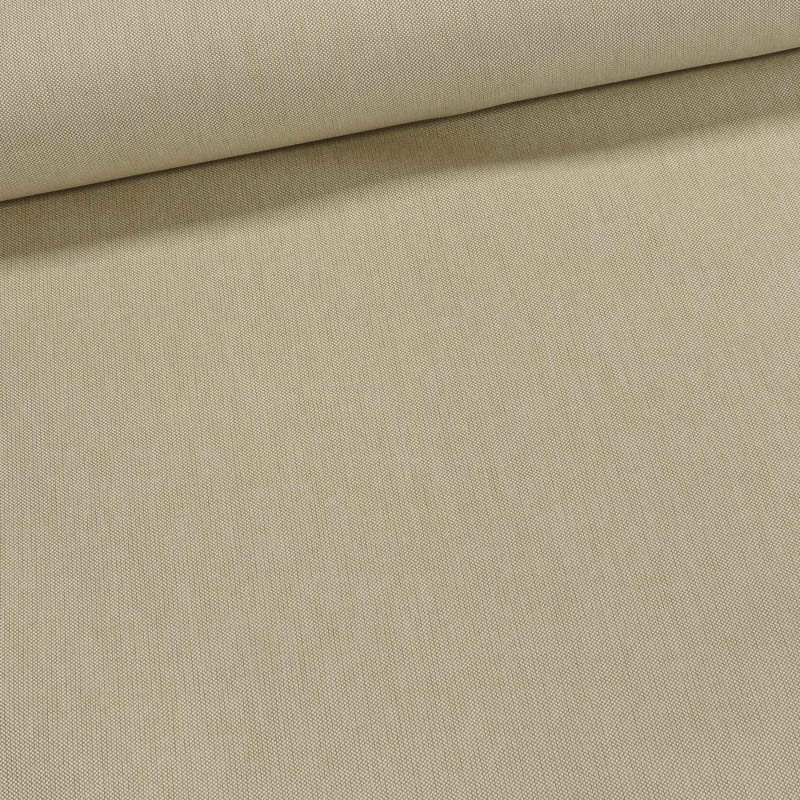 Potahové akrylové plátno (dralon, teflon) na zahradní nábytek, uni jednobarevná režná hrubá, š.140cm (látka v metráži)