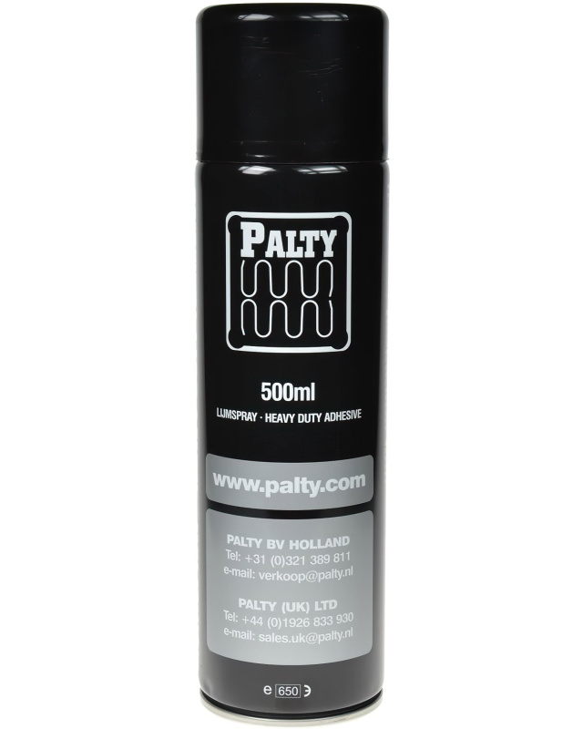 PALTY čalounické lepidlo ve spreji PALTY HEAVY DUTY ADHESIVE, vysoká pevnost, 500 ml