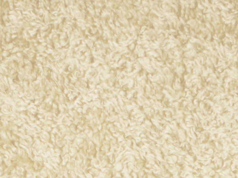 Boneka plyš beránek TERAN 207, smetanový, šíře 150cm (metráž)