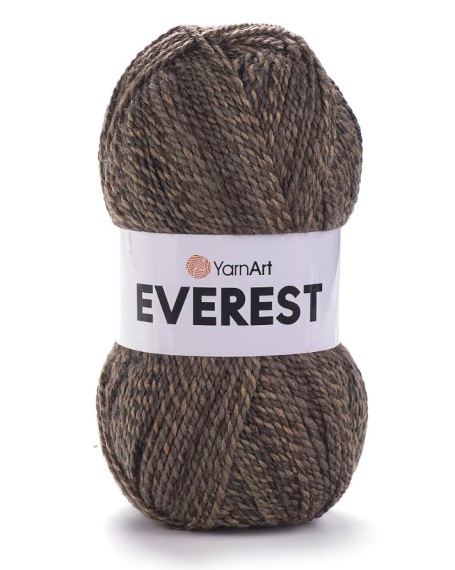 YarnArt pletací příze YarnArt EVEREST 7028 hnědá, melírovaná, 200g/320m