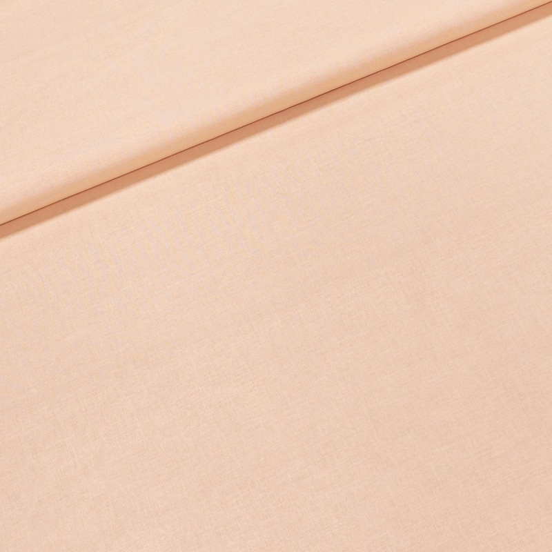 Bavlněné plátno UNI POLO, jednobarevná meruňková, š.150cm (látka v metráži)