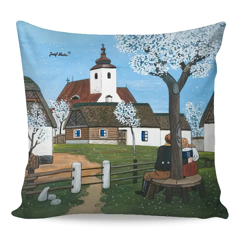 Matějovský Dětský povlak na polštářek JOSEF MÁJOVÁ NOC, modrý, 40x40cm