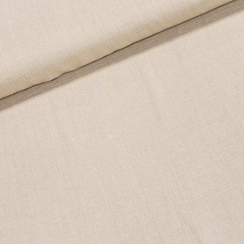 Šatovka polyesterová ELLA 5, jednobarevná béžová přírodní, š.140cm (látka v metráži)