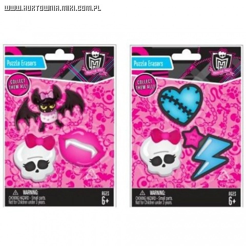 Sada gum Monster High – Frankie Stein a přátelé