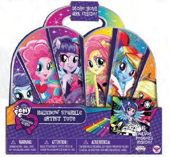 Kreativní taška pro umělce Equestria Girls Rainbow Sparkle