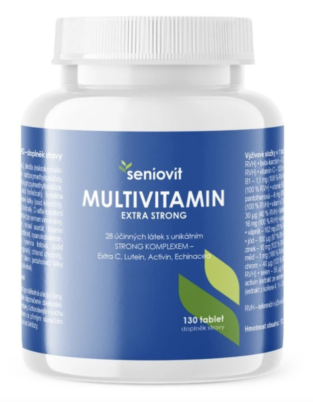 Seniovit Multivitamin Extra Strong, 130 ks
