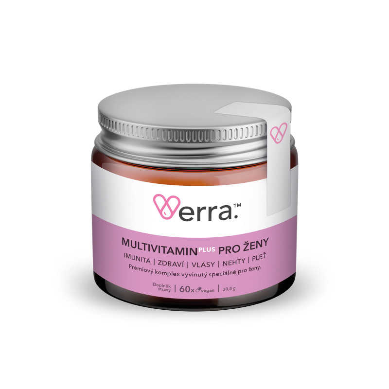 Verra. VERRA Multivitamin PLUS pro ženy, 60 kapslí