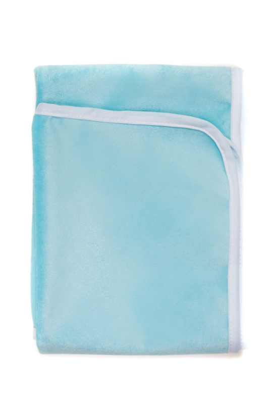 Bobánek Přebalovací podložka - Světle modrá 75 x 75 cm jemný PUL