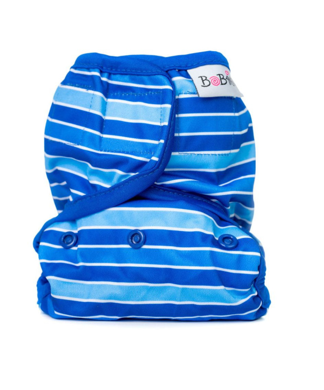 Bobánek Svrchní kalhotky suchý zip - Modré proužky