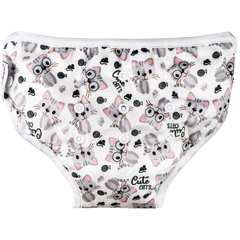 Bobánek Tréninkové kalhotky extra jemné cute cats 10+ kg