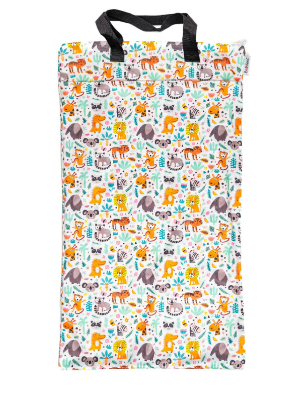 Bobánek Nepromokavá taška velká - Jungle 1ks, 40x70 cm