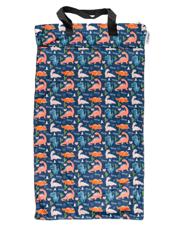 Bobánek Nepromokavá taška velká - Dinosauři 1ks, 40x70 cm