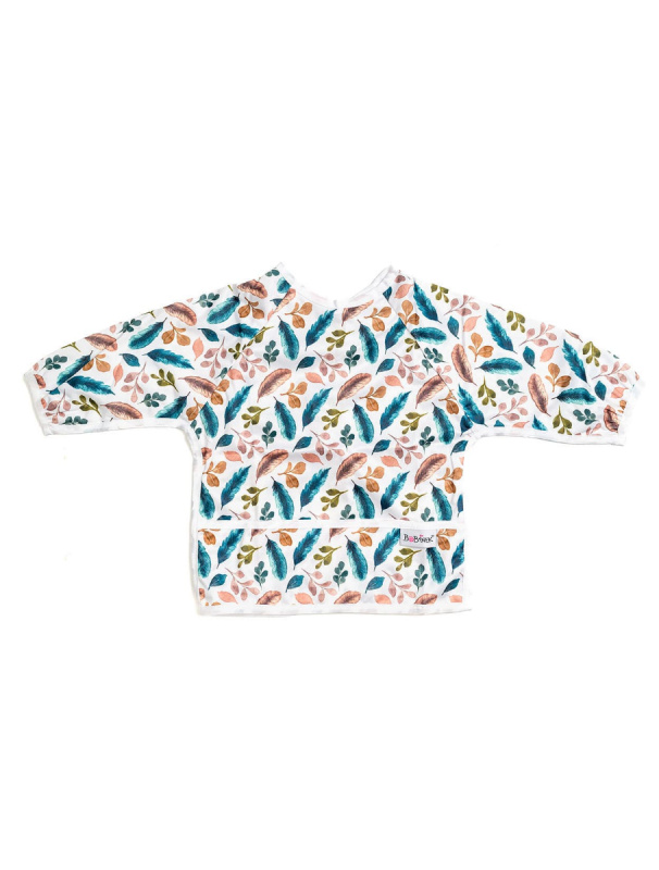 Bobánek Bryndáček dlouhý rukáv - Bílá pírka