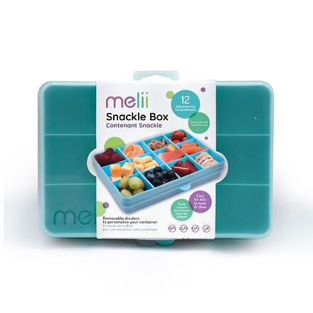 Snackle Box krabička na svačinu 1368 ml - modrá