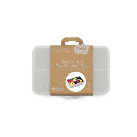 Melii Snackle Box krabička na svačinu mini - Luxe béžová