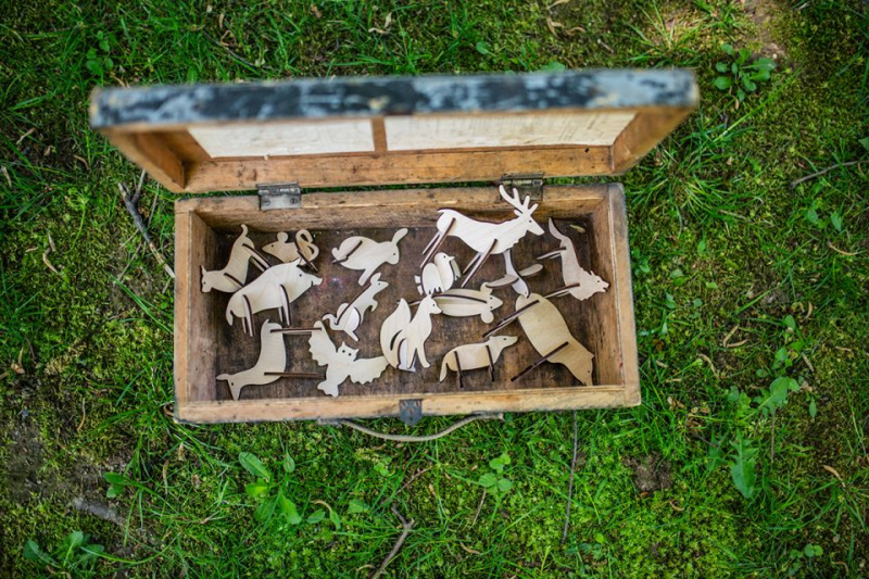 BeWooden Tajemná krabička - Lesní poklady