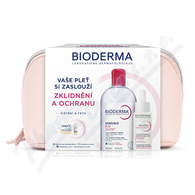 BIODERMA Sensibio dárkový balíček na citlivou pleť a vrásky 2 ks