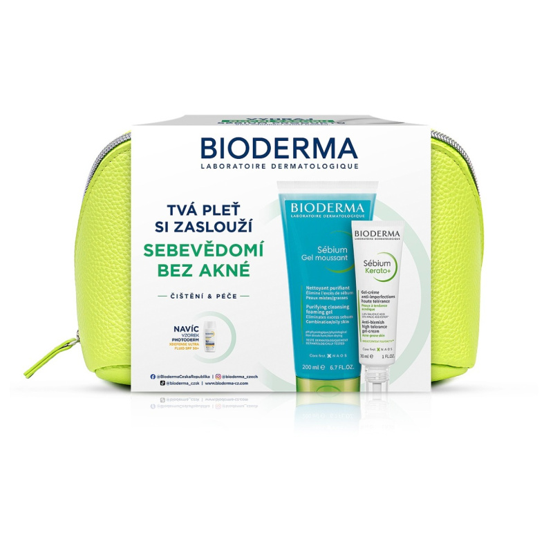 BIODERMA Sébium dárkový balíček na pleť se sklonem k akné 2 ks