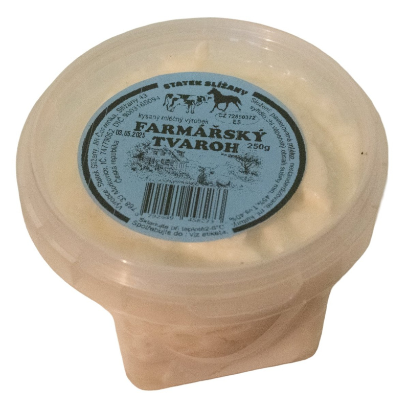 Statek Slížany Farmářský tvaroh