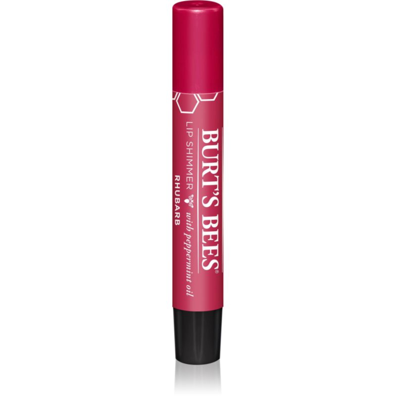 Burt’s Bees Lip Shimmer lesk na rty odstín Rhubarb 2.6 g