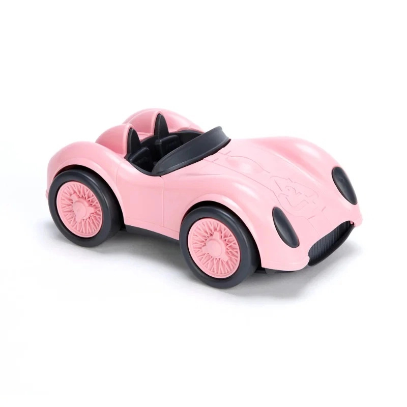 Green Toys závodní auto růžové