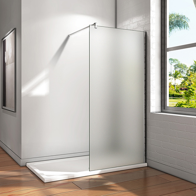 FORCE FROSTED F1 70 Sprchová zástěna WALK IN, neprůhledné sklo, 68-70x 200, 10mm