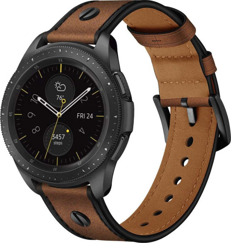 Tech-Protect Řemínek pro Samsung Galaxy Watch 45mm - Tech-Protect, Screwband Brown