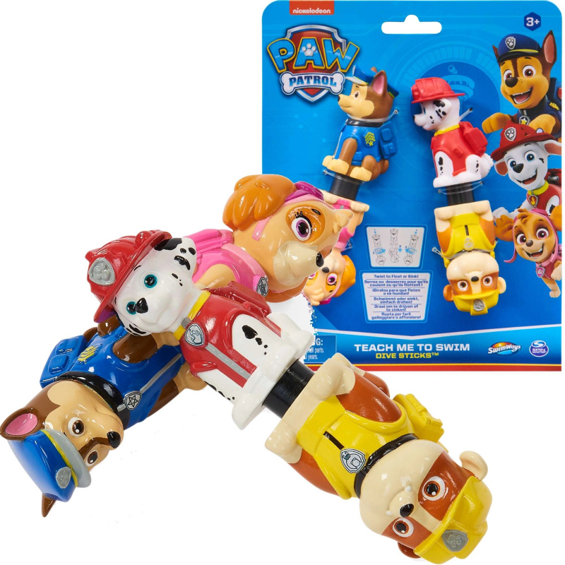 Paw Patrol potápěčské tyčky SwimWays pro výuku plavání