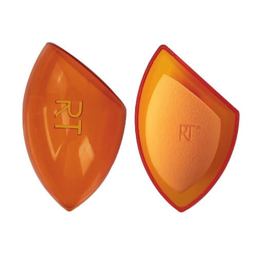 Real Techniques Original Collection Base houbička pro aplikaci make-upu s cestovním pouzdrem 1 ks