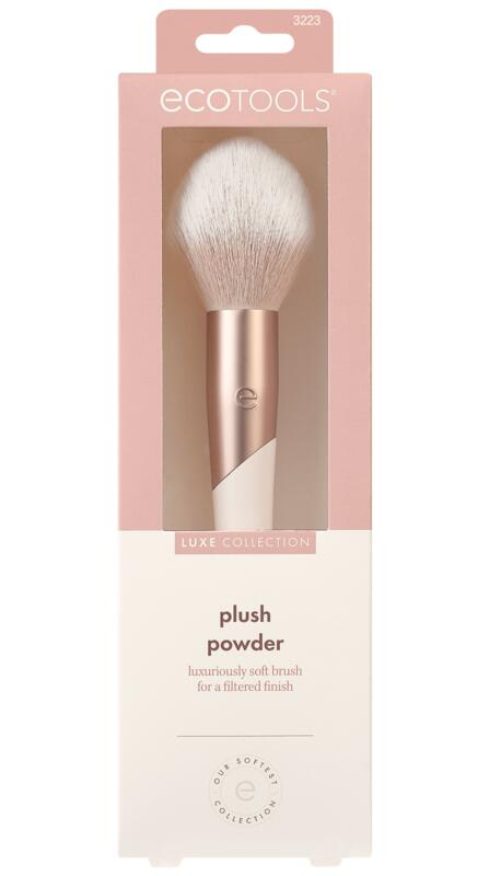 EcoTools Luxe Collection Plush štětec na pudr 1 ks