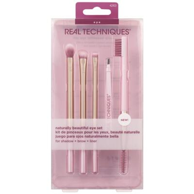 Real Techniques Naturally Beautiful sada na oči a obočí 5 ks