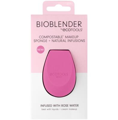 EcoTools BioBlender™ Rose Water houbička na make-up pro podrážděnou pokožku 1 ks