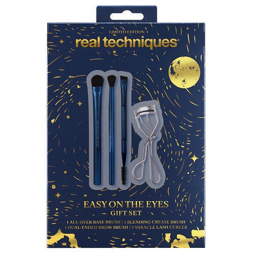 Real Techniques Holiday Easy On The Eyes sada štětců na líčení očí