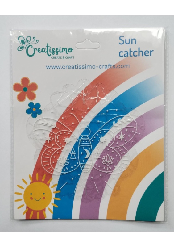 Creatissimo - Lapač slunce s motivem Motýla 10,5 cm Creatissimo