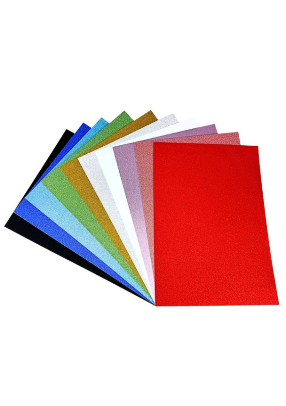 Creatissimo - třpytivé papíry 10 listů 250 gr A4 Creatissimo
