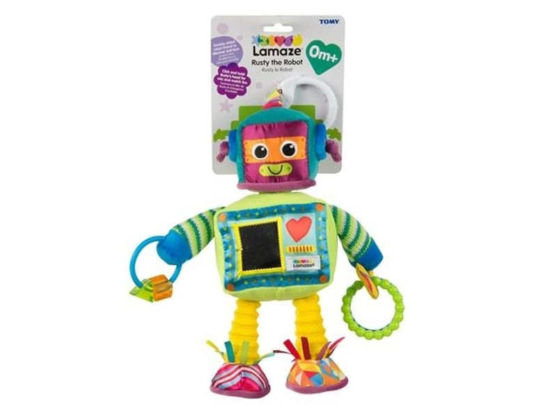 Tomy Lamaze závěsný plyšový robot Rusty