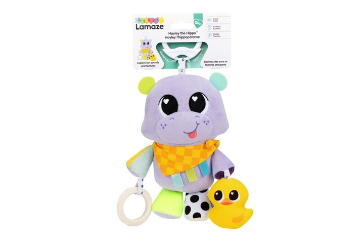 Závěsná hračka Lamaze Hippo Hayley s klipem
