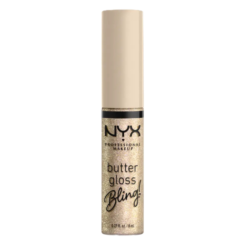 NYX Professional Makeup Lesk na rty Butter Gloss Bling! 01 Bring The Bling