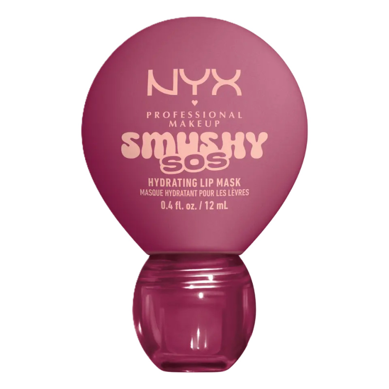 NYX Professional Makeup Hydratační maska na rty Smushy SOS 06 Rose Recharge