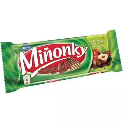 Opavia Miňonky oplatky oříškové 50g