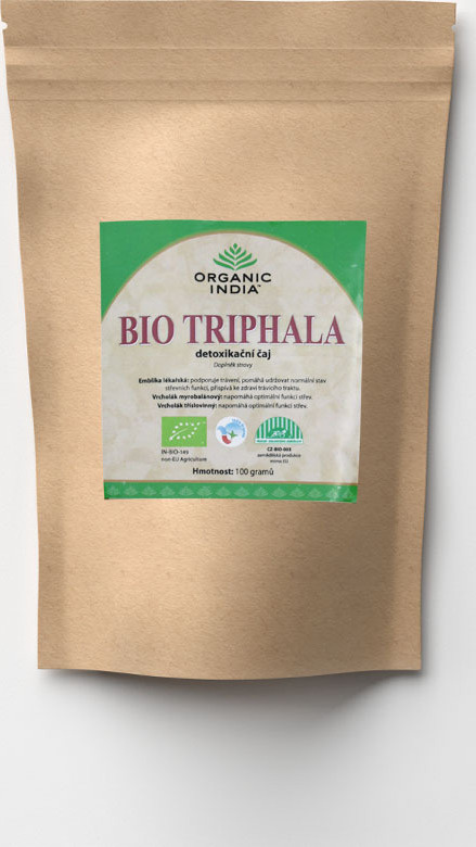 ORGANIC INDIA Triphala čaj BIO, 100g