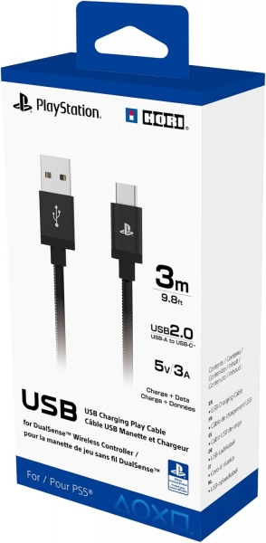 Nabíjecí USB kabel HORI pro ovladač PS5 DualSense 3 m