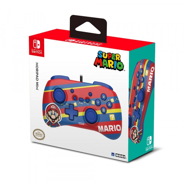 Gamepad HORI Horipad Mini Mario pro Nintendo Switch (kabelový)
