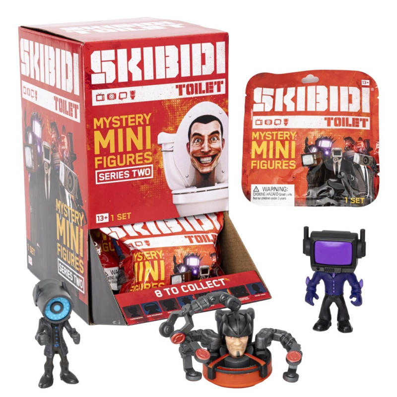 Skibidi Toilet mystery minifigurky série 2