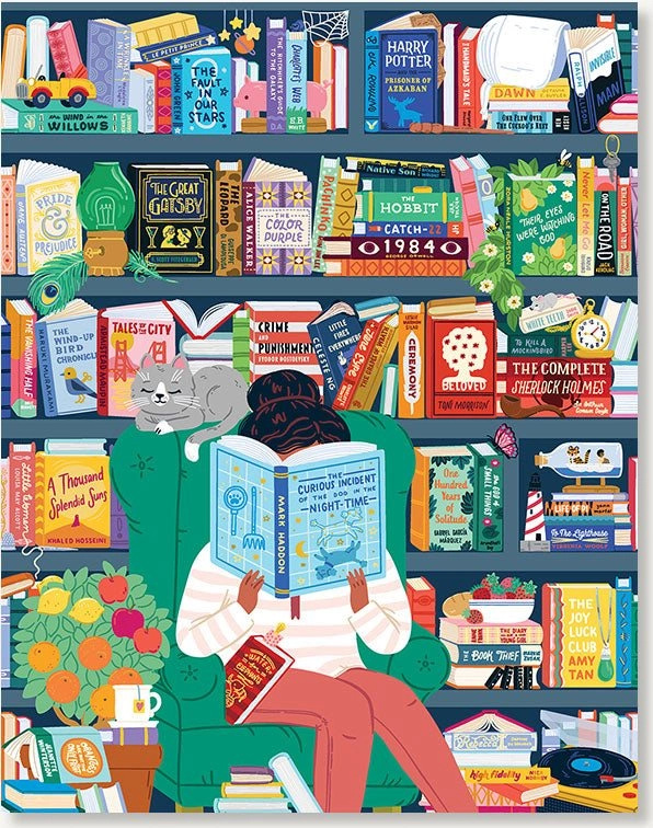 Puzzle Bucket List: 50 knih světa, které musíte přečíst – 1000 dílků