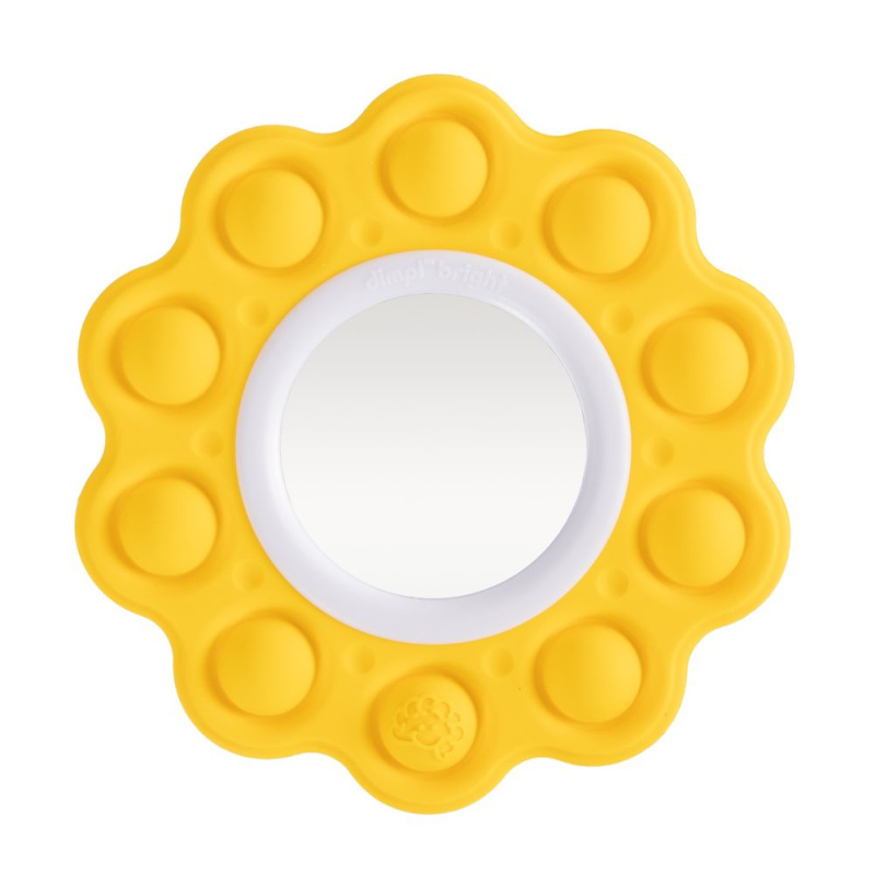 Fat Brain Toys Dimpl Bright sluníčko se zrcátkem